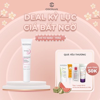 Gel Dưỡng Giảm Bọng Mắt, Mờ Vết Nhăn Bioderma Sensibio Eye 15ml COCOLUX
