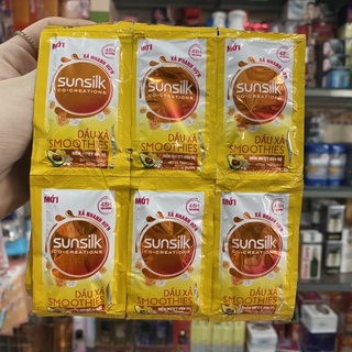 Dầu xả Sunsilk mềm mượt diệu kì 6.1ml x 12 gói