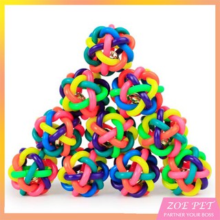 [Mã PET50K giảm Giảm 10% - Tối đa 50K đơn từ 250K] BÓNG CHUÔNG 7 MÀU CHO CHÓ MÈO