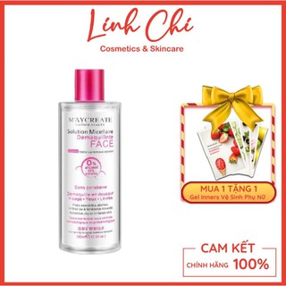 Nước Tẩy Trang MayCreate Gather Beauty 300ml Nắp Hồng