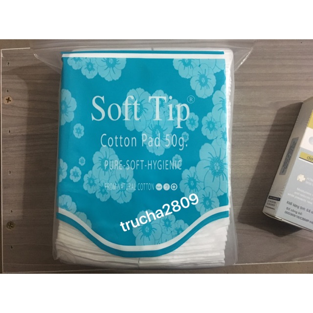 Bông tẩy trang soft tip