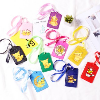 Bao đựng thẻ chuột vàng BTPI24 bao thẻ PU dễ thương cute hoạt hình kpop idol thần tượng