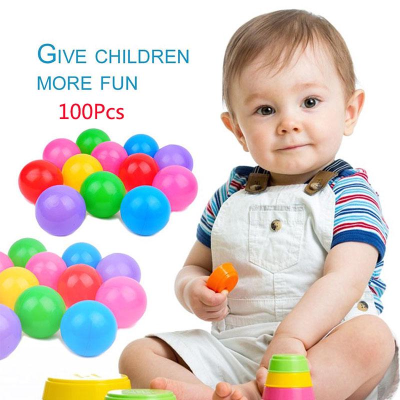 Set 100 Quả Bóng Đồ Chơi Nhiều Màu Chất Lượng Cao Cho Bé