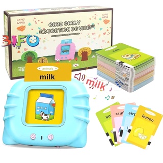 Máy đọc từ vựng song ngữ Việt - Anh máy đọc thẻ flashcard đồ chơi thông minh 112 thẻ 224 từ đồ chơi giáo dục sớm cho bé