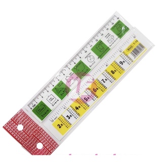 Thước công thức bảng cửu chương 15cm T-16.