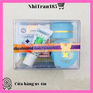 SET XÀ BÔNG MÀU XANH 200G
