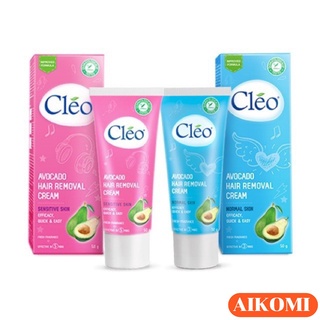 Kem tẩy lông Cleo Avocado 50g dành cho da thường và da nhạy cảm