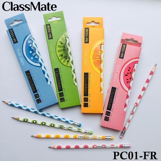 Bút chì gỗ 2B có tẩy Fruit PC01-FR