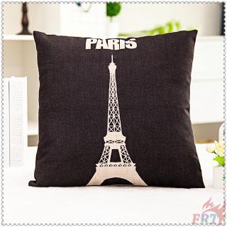 1 Áo Gối Hình Tháp Eiffel Trang Trí Ghế Sofa, Giường Ngủ