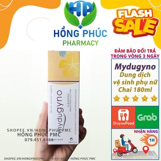 Dung dịch vệ sinh phụ nữ Mydugyno nước rửa phụ khoa se khít vùng kín nữ chăm sóc vùng kín thơm nước vệ sinh 180ml 120ml