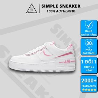 Giày Nike Air Force 1 Shadow FREESHIP Nike AF1 Shadow Pink Flamingo Chính Hãng - Giày Thể Thao Nữ Auth- Simple Sneaker