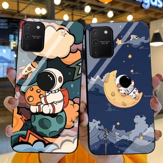 Ốp Lưng SAMSUNG GALAXY S10 LITE Ốp kính bóng cao cấp Phi Hành Gia