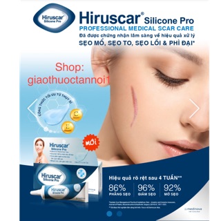 HIRUSCAR SILICONE PRO Giải pháp xử lý sẹo chuyên nghiệp