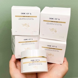[BR Chính Hãng] Kem Dưỡng Thanh Lọc, Làm Sáng Và Căng Bóng Da Creme Vip O2 Biologique Recherche