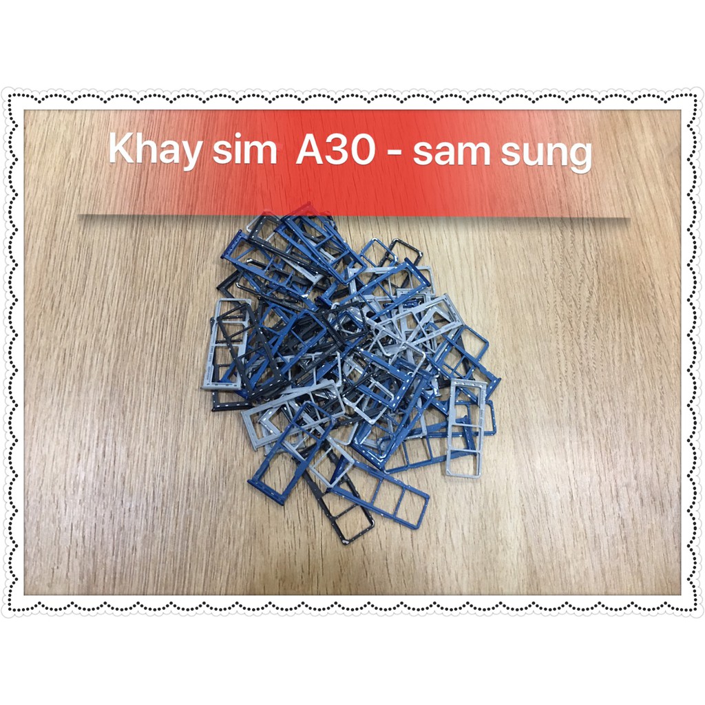 Khay sim A30 sam sung