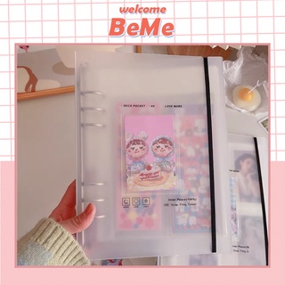 [Mã LIFE20KALL giảm 10% đơn 50K] Binder Bìa Cứng A4 - A5 Kèm Sheet Đựng Card Ảnh - Collect Biner Card Kpop