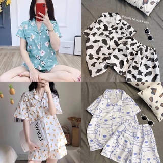 bộ pizama tay cộc quần đùi