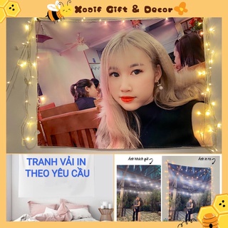 Tranh vải treo tường, thảm decor in ảnh, in hình theo yêu cầu