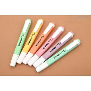 Bút dạ quang STABILO swing cool Pastel xanh chuối HLP275/133-8