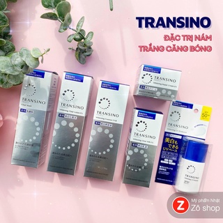 Full set TRANSINO Nhật Bản giảm nám/ tàn nhang, dưỡng trắng chuyên sâu, chống lão hóa, căng bóng da