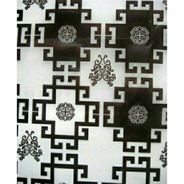 Giấy dán kính mờ hoa văn khổ 90cm