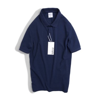 Áo thun có cổ nam - Polo HEBOZ 6M kiểu bo gân tay áo - thun cotton pha mềm mát , trơn nhiều màu - 00000639