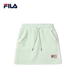 Chân váy thun thể thao trẻ em Fila Milk On The Rock - FK2SKD2M51F-SAG