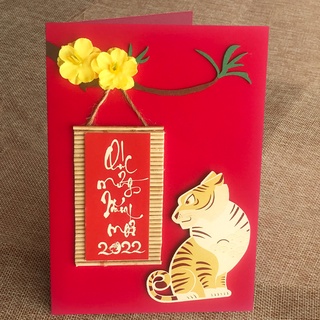 [ Chọn kiểu ] - Thiệp Tết, chúc mừng năm mới,thiết kế mới cực xinh - Brendo Store