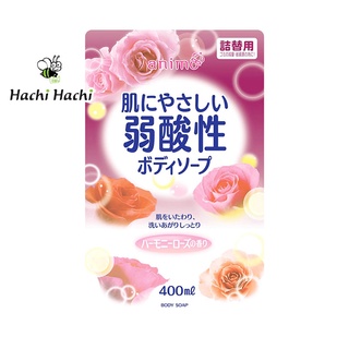 Sữa tắm Animo Weak acid Harmony Rose 400ml (Hương hoa hồng quyến rũ) - Hachi Hachi Japan Shop