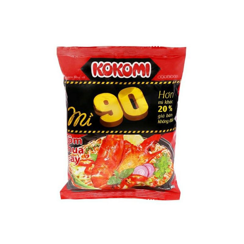 Combo 5 gói Mì tôm Kokomi 90g