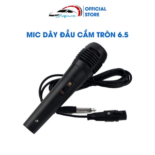 Mic dây KARAOKE đầu cắm tròn 6.5