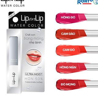 Son trang điểm dưỡng tối ưu Lip On Lip Water Color 2,2g