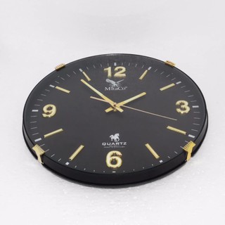 Đồng Hồ Treo Tường MitaCo (M133)  34cm Đen