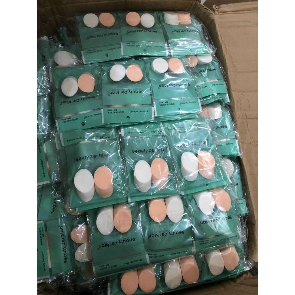 Bông đánh tan phấn(1 túi 2 miếng)