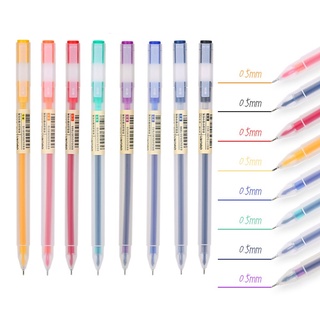 Bút gel nước nhiều màu Deli A119 ngòi 0.5mm- ngòi A846 thay thế - số lượng 1
