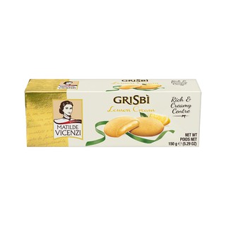 Bánh Grisbi nhân kem sô cô la, chanh, hạt phỉ và dừa Vicenzi Ý 150g
