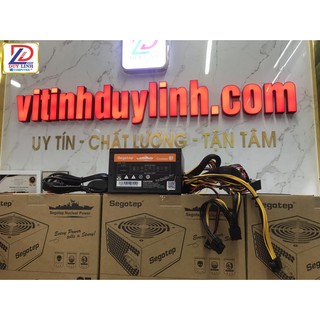 Nguồn Mới 500W Segotep Cruiser Q7 dây dài có 8 pin cpu,6Pin 8Pin cho vga bảo hành chính hãng 36 tháng