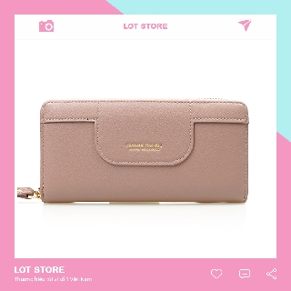 Ví nữ dáng dài cầm tay cao cấp FOREVER FOR YOU nhiều ngăn thời trang đựng tiền đẹp LOT STORE VD310