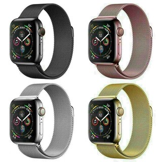 Dây thép Apple Watch MILANESE  Không gỉ - Nam châm hít [Full size 38 40 42 44]