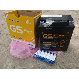 Bình Ắc Quy Khô GS GT7A (12V-7Ah) Giành cho SH...