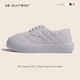 [Mã WABRMH99 giảm 12% đơn 99K]Giày Sneaker Nữ Basic 3 Màu Đế Cao 2 cm giayBOM B1631