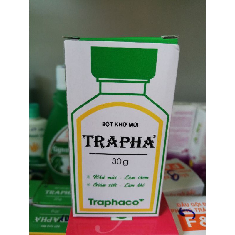 5 chai bột khử mùi trapha