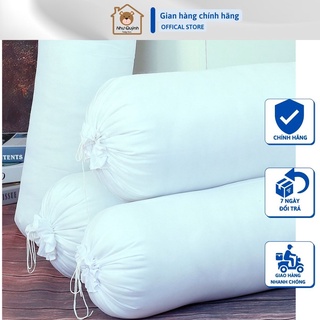 Ruột gối ôm bông gòn tinh khiết -kích thước 35x110cm