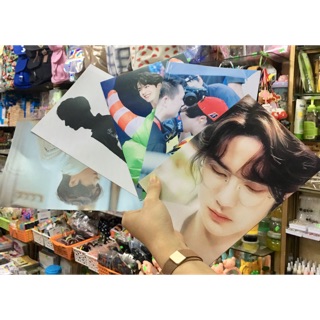 Ảnh poster in theo yêu cầu có đề can dán từ size bé tới lớn