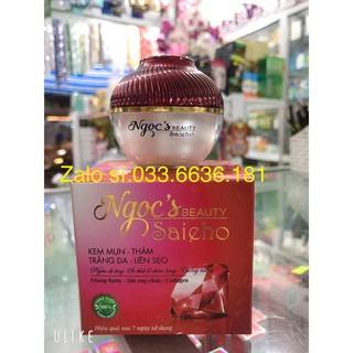 ken NGỌC'S BEAUTY SAIEHO mụn- thâm-trắng da - liền sẹo - ngừa dị ứng- chống nắng  20g