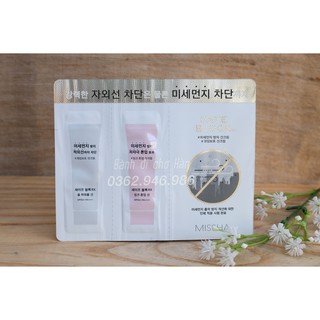 [Sample] Kem chống Nắng Missha Safe Block RX All Powerful Sun SPF 50+ 1ml