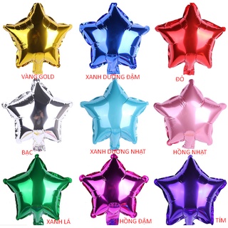 Bong bóng hình NGÔI SAO trang trí tiệc Phụ kiện trang trí sinh nhật happy birthday tiệc cưới