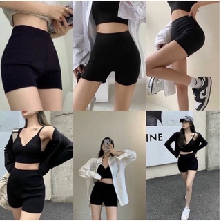 [QUÀ TẶNG LÀ 1 VIÊN KẸO]quần legging đùi biker short lửng dáng ngắn nữ mùa hè chất bozip dày dặn