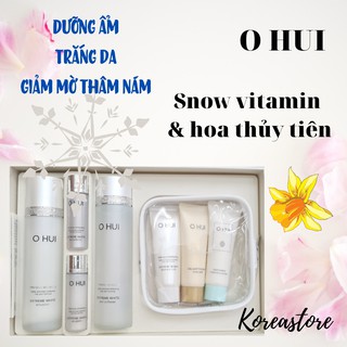 (Date 2023) Set ohui trắng da 7 sản phẩm