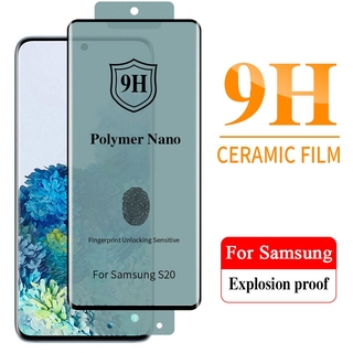 [Không bao giờ vỡ] kính cường lực dẻo - Full Màn Cho Samsung Galaxy S8 S9 S10 S21 Plus S20 S22 S23 Note 8 9 20 Ultra